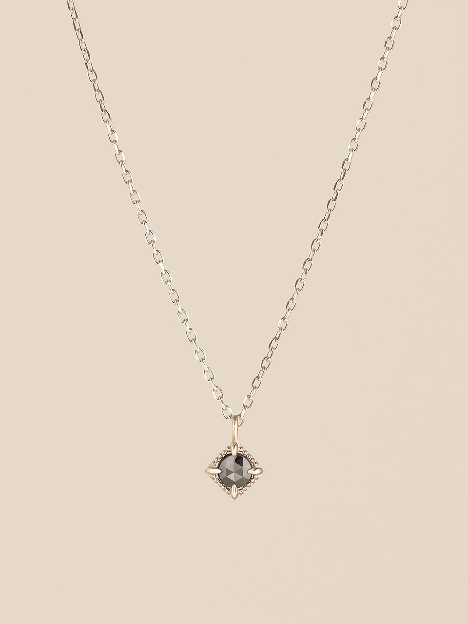 Classy Rough Diamond Necklace