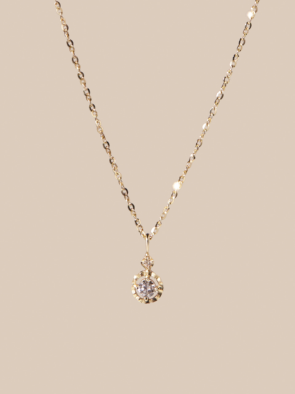 Bell Diamond Necklace