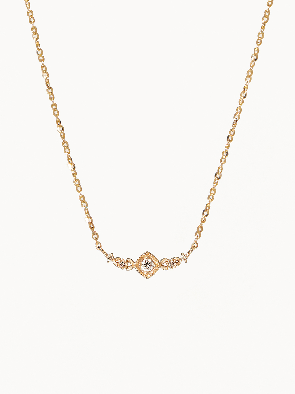 Floral Birkin Diamond Necklace
