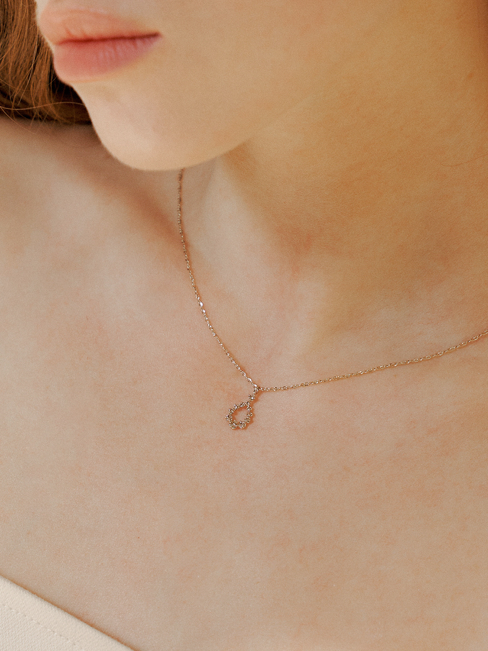 Fleur Basket Diamond Necklace