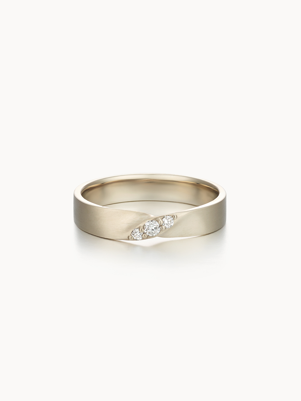 Believe Matte Ring - Diamond