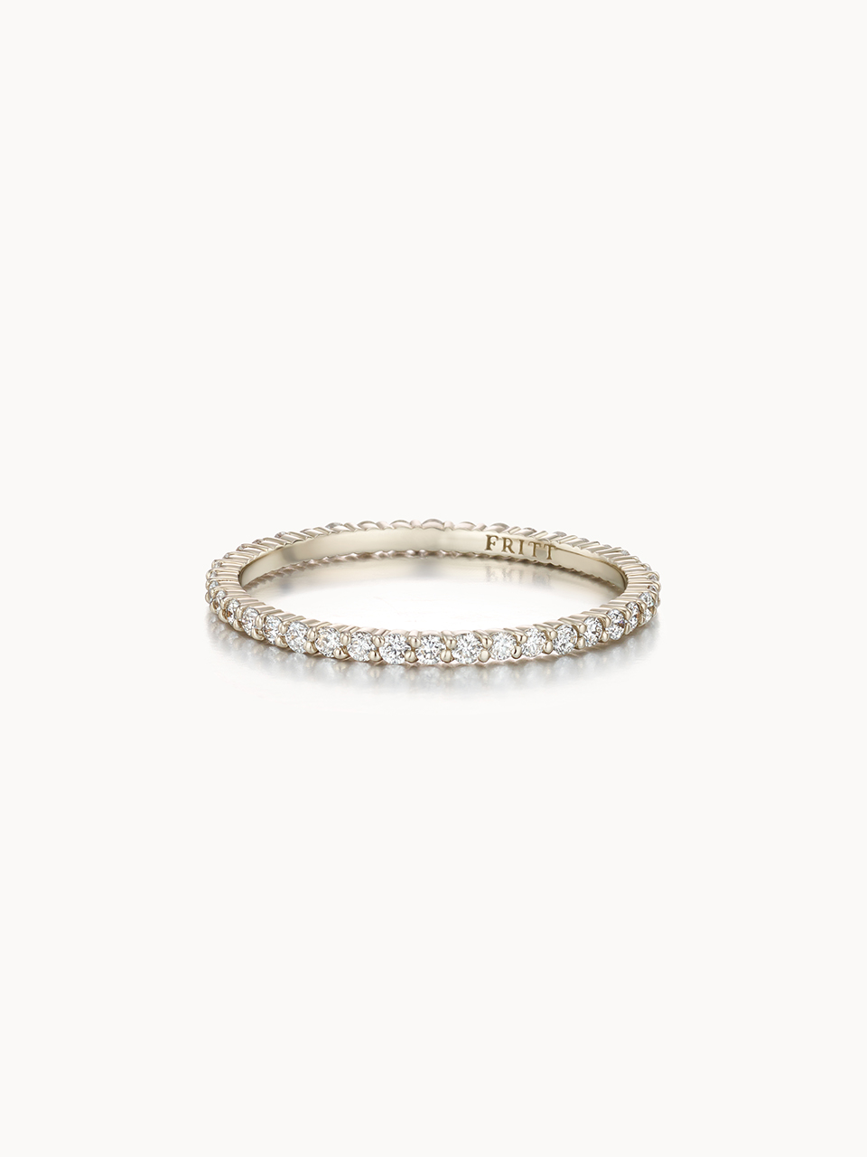 Honest Eternity Diamond Ring - Thin